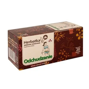 Herbatka Ziołowo-Owocowa Na Odchudzanie Prawidłowy Metabolizm (20x2g) | NATURA WITA