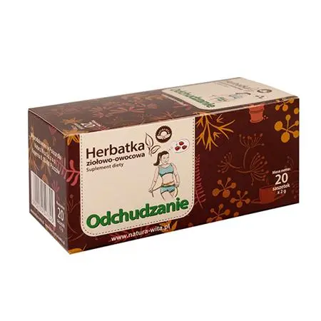 Herbatka ziołowo-owocowa Odchudzanie Natura Wita 20 x 2 g