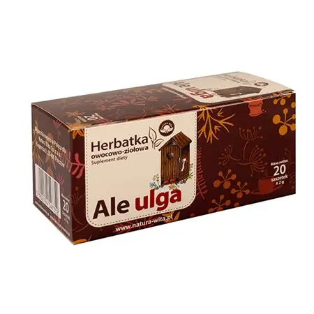Herbatka ziołowo-owocowa Ale Ulga! Natura Wita 20 x 2 g