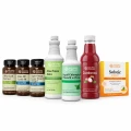 Zestaw Optimum NSP Nature’s Sunshine z cynkiem ALT, Zambrozą, Solstic, sokiem aloesowym, chlorofilem, liściem oliwnym i Omega 3.