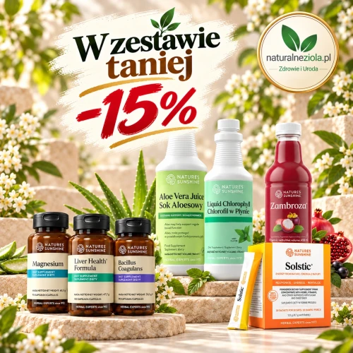 Zestaw Super Start do Zdrowia Nature’s Sunshine – 7 produktów wspierających codzienną dietę. Kup w zestawie 15% taniej!