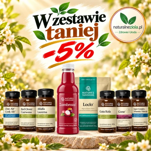 Zestaw Woman Nature’s Sunshine – 8 produktów z witaminami, minerałami i składnikami roślinnymi dla kobiet. W zestawie 5% taniej!